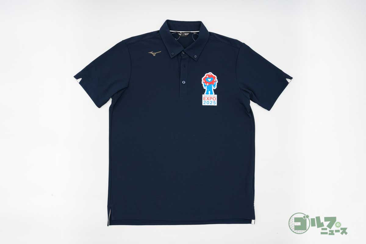 公式半袖ポロシャツ（1万6500円、税込み）　（C）Expo 2025
