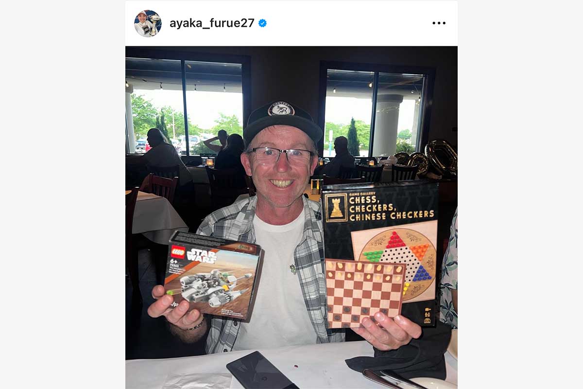 古江彩佳のインスタグラム（@ayaka_furue27）より