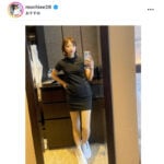 「色気がダダ漏れ」 53歳フリーアナが披露した超タイトな“ミニスカ”ゴルフウエア姿に相次ぐ称賛の声 「ドキドキします」
