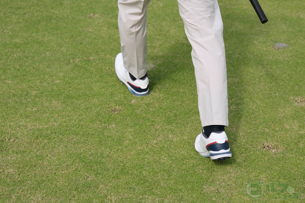 洋服の青山で購入したセットアップとゴルフウエアは、コースでの使用感も抜群に良かった