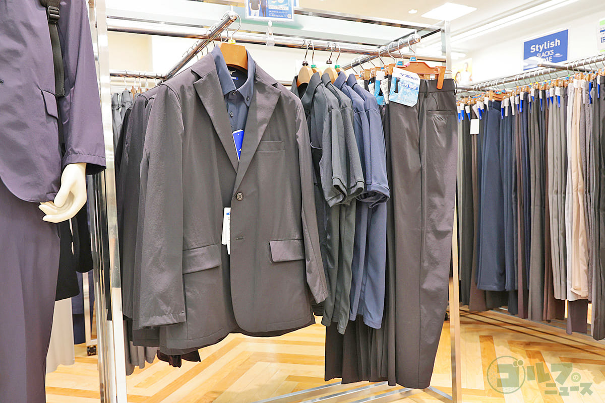 「アイスタッチジャケット」と「アイスタッチムーブパンツ」