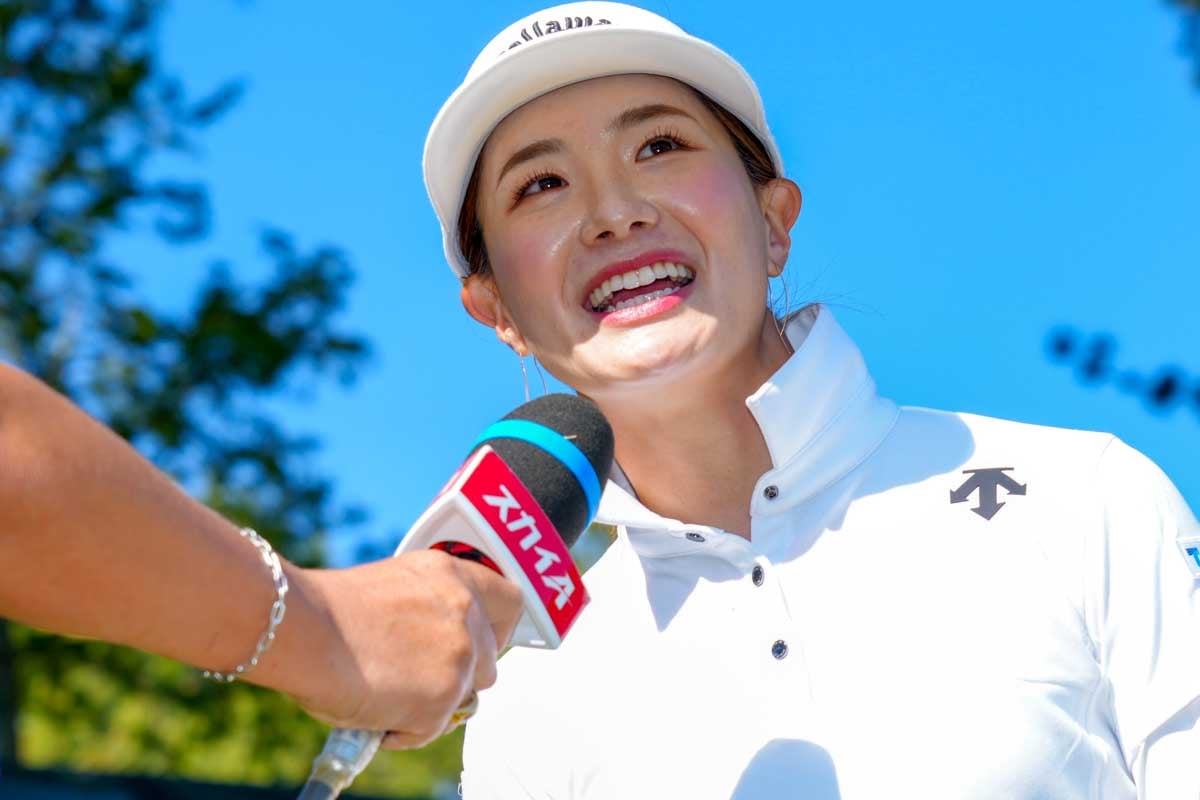 ステップ・アップ・ツアー「大王海運レディス」で初優勝した青木香奈子 写真:Getty Images
