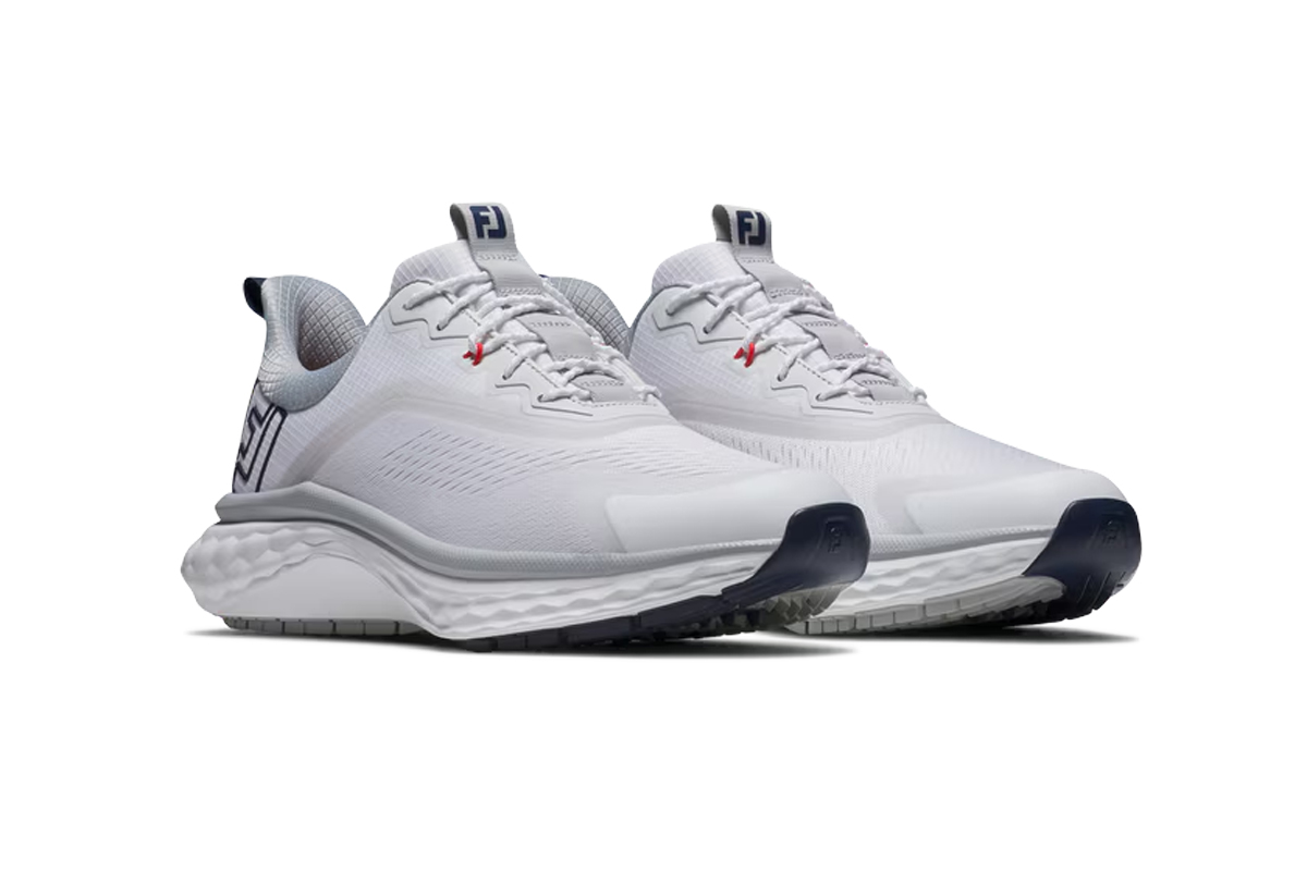 「FJ クオンタム LACED」　ホワイト/グレー