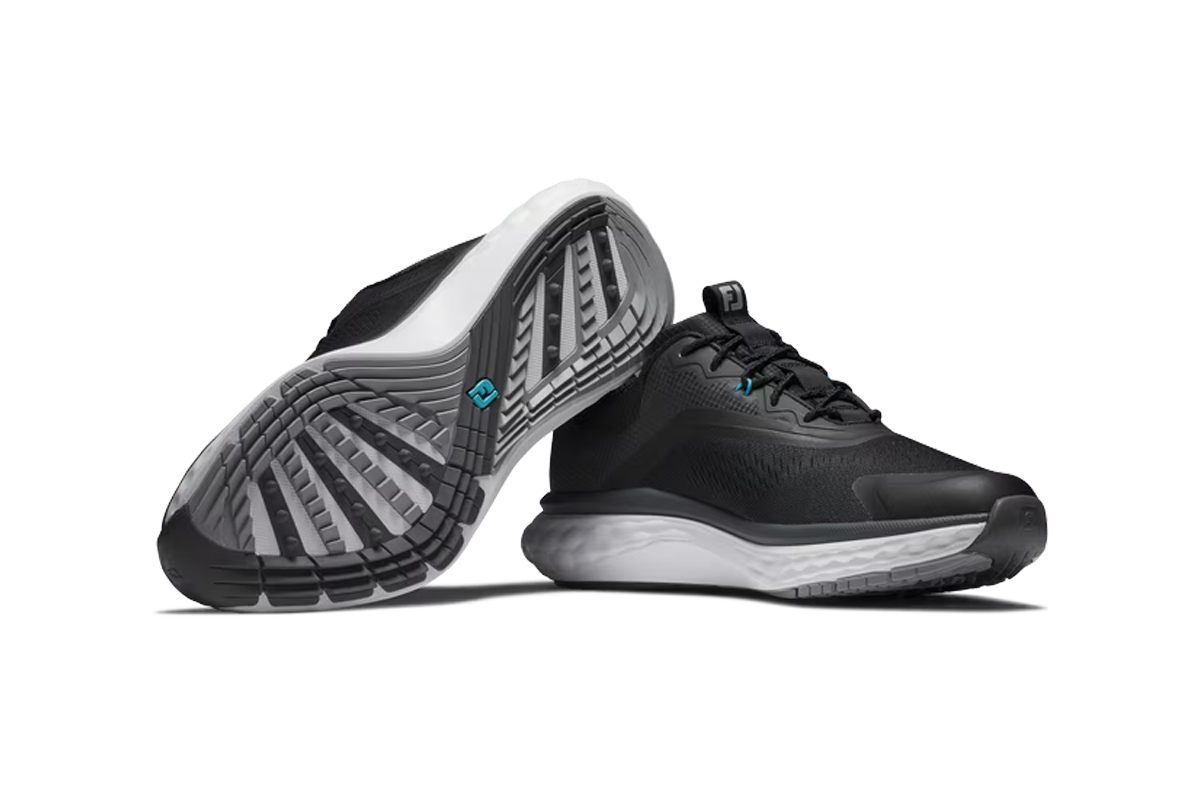 「FJ クオンタム LACED」　ブラック/ホワイト