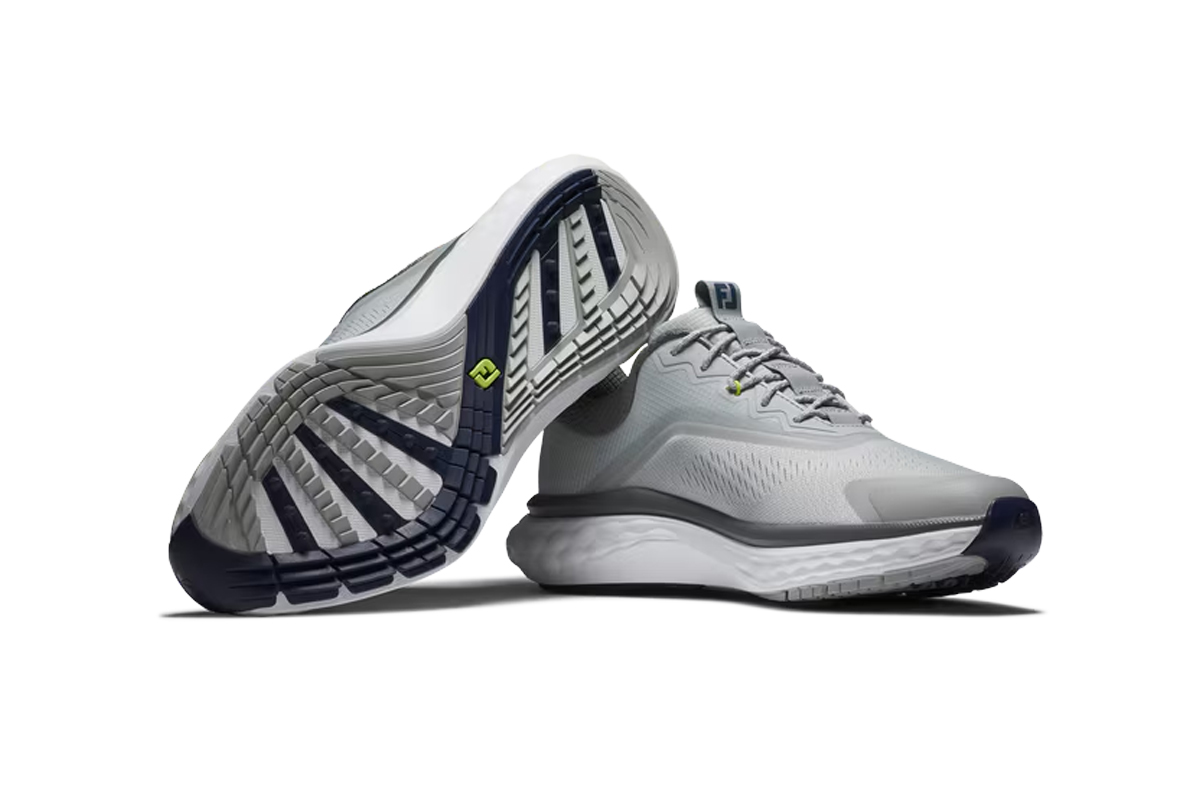 「FJ クオンタム LACED」　グレー/ホワイト