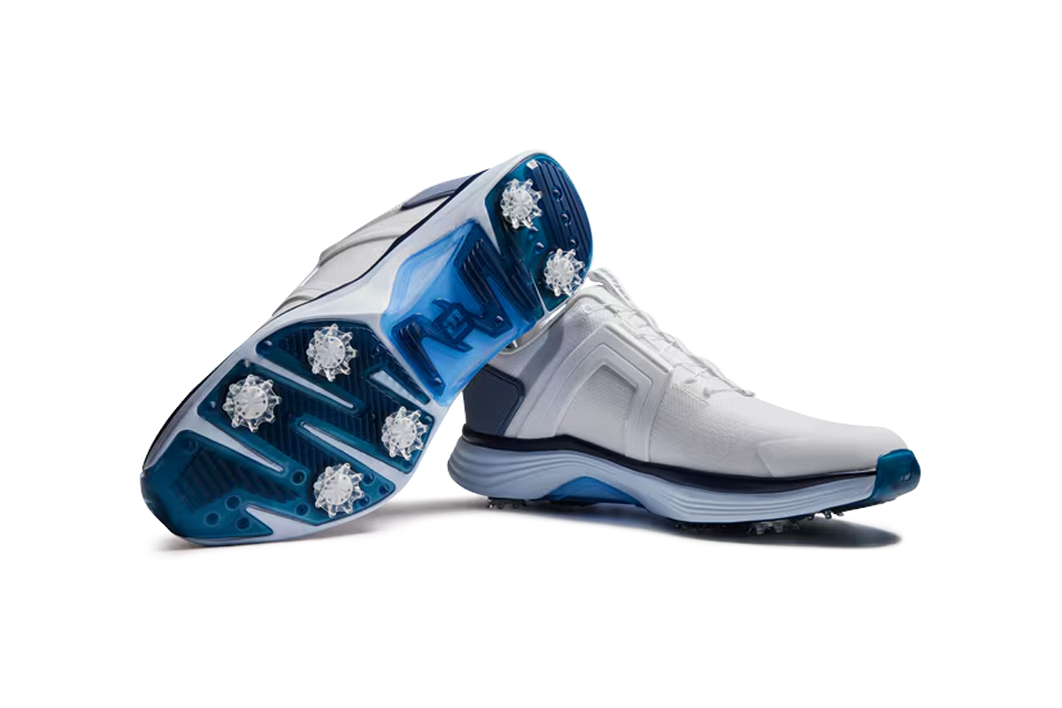 「ハイパーフレックス BOA」　ホワイト/ブルー