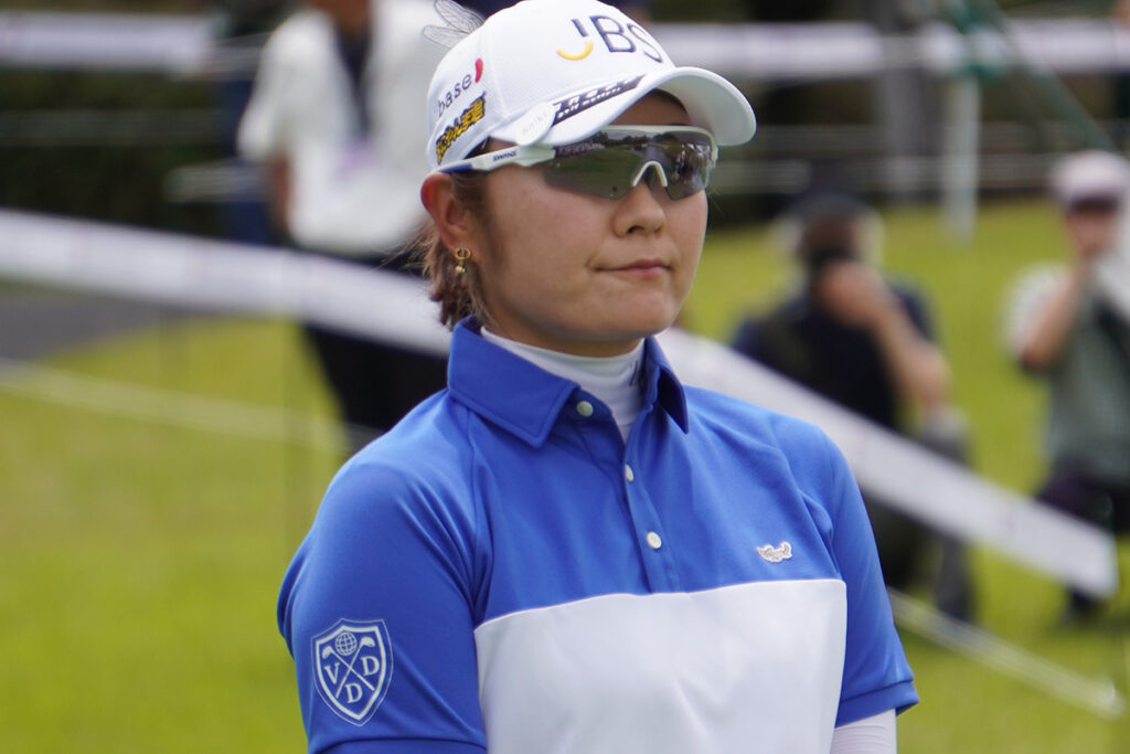 速報】藤田さいきが1アンダーで後半へ 骨折が判明も前半ラストは華麗な