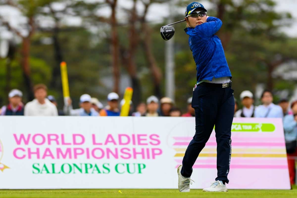 初日からの首位を堅守した藤田さいき 写真:Getty Images