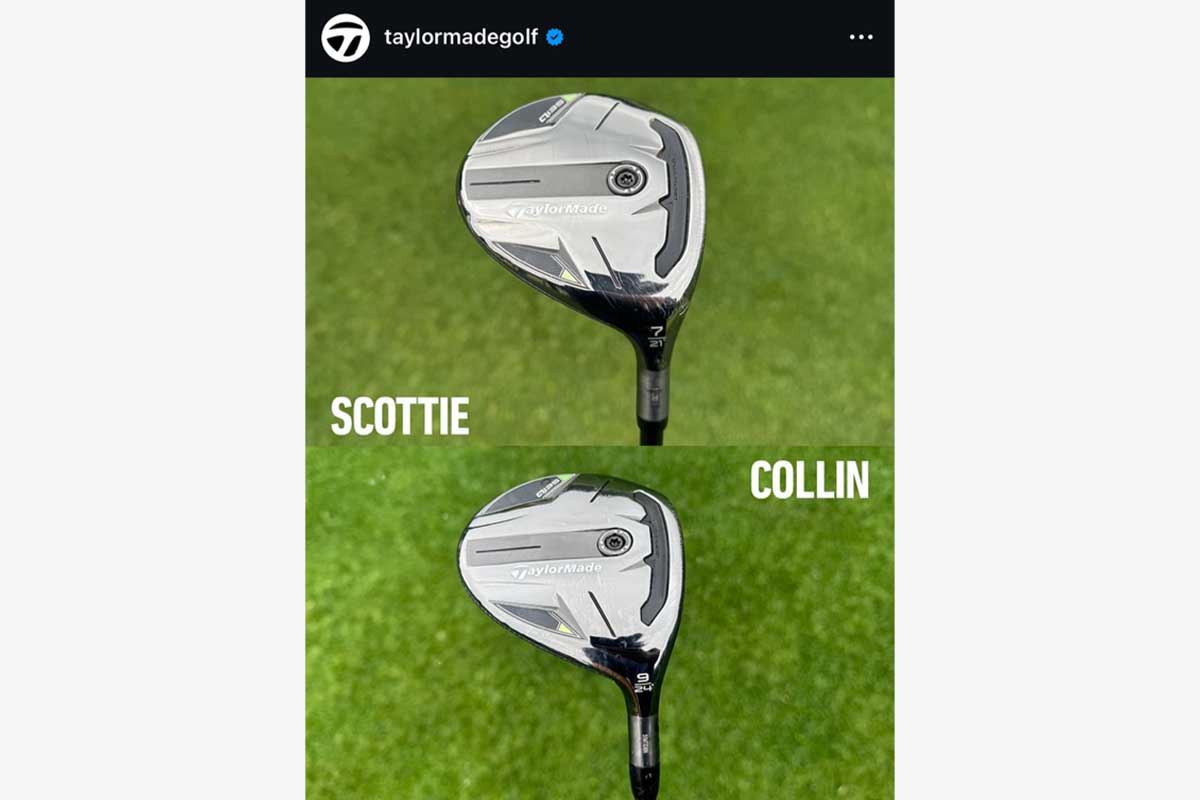 テーラーメイドゴルフのインスタグラム（@taylormadegolf）より