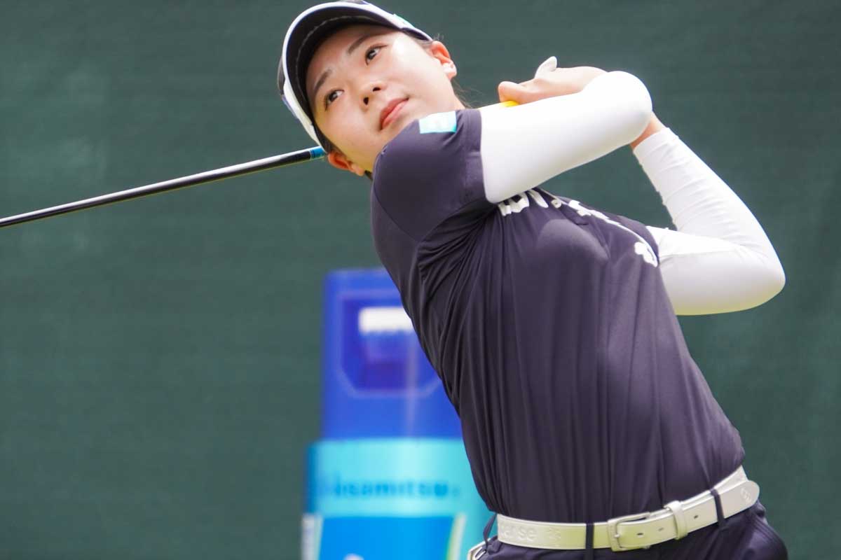 通算7オーバー84位タイで予選落ちに終わった菅楓華