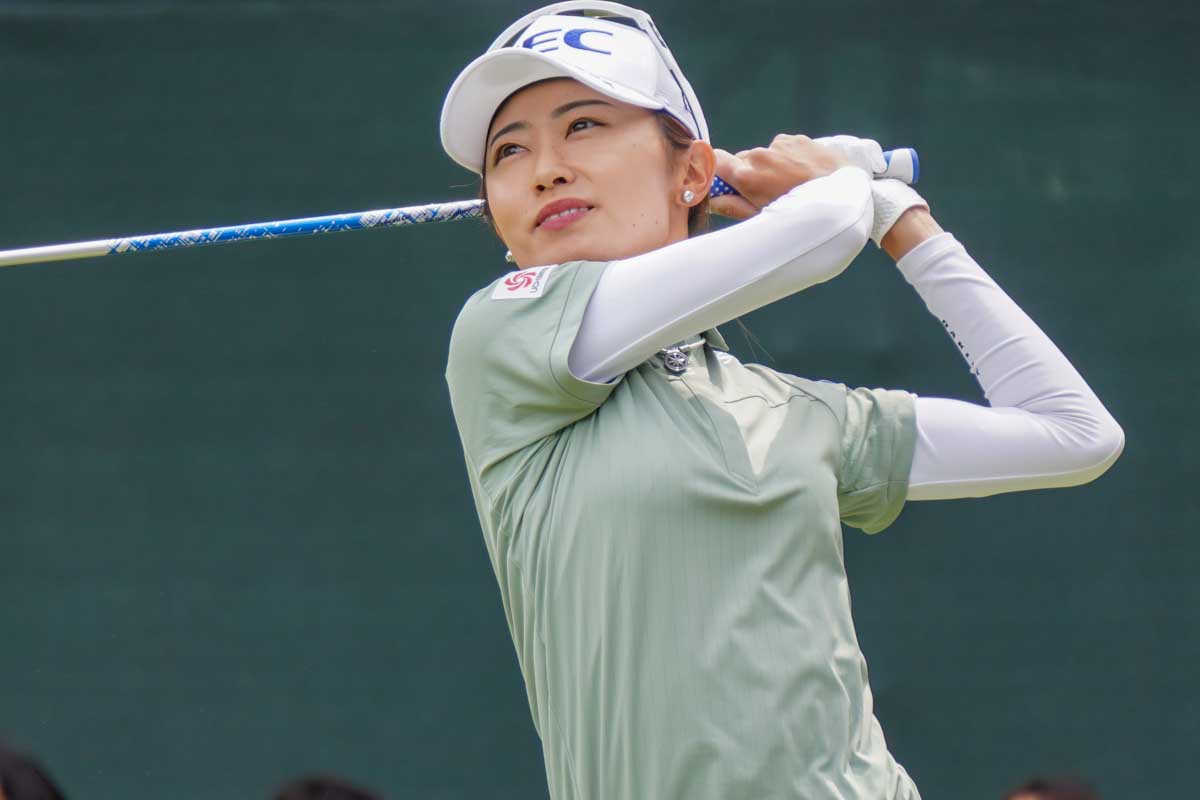 予選ラウンドを終えてパク・ヒョンギョンと同じ通算1アンダーの14位タイにつける安田祐香