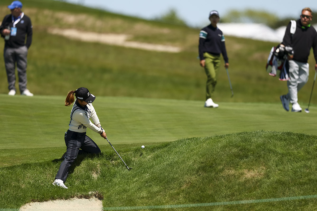 「全米女子オープン」練習日　写真：USGA提供