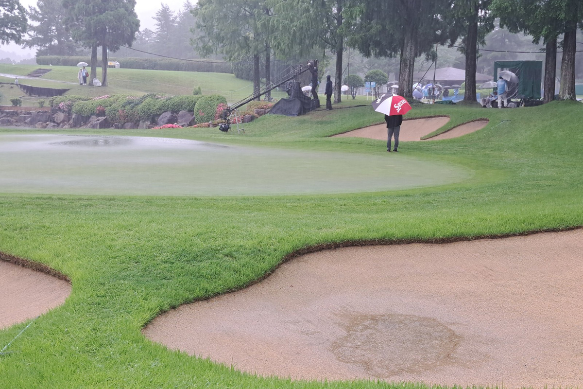 「宮里藍サントリーレディス」試合会場