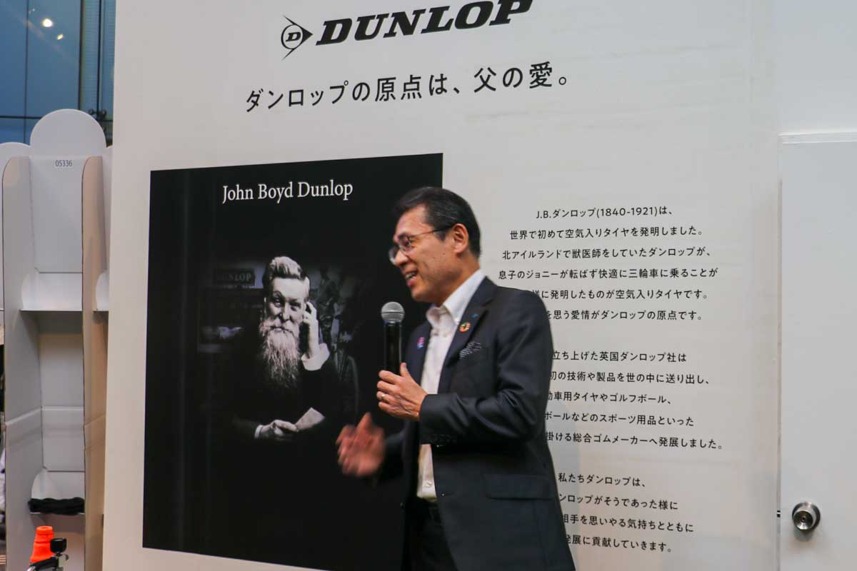 住友ゴム工業・山本悟社長 写真:清流舎
