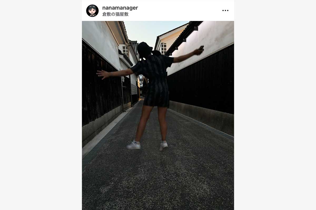 菅沼菜々のマネジャーのインスタグラム（@nanamanager）より
