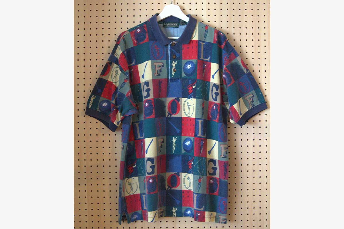 A/W Polo shirt　8800円（税込み）　NEW VINTAGE GOLF