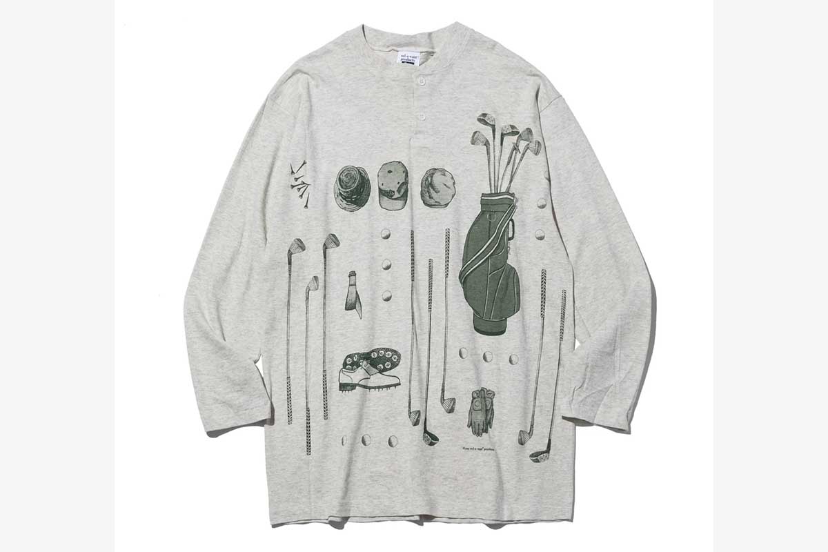 Dead Stock Golf Gear Henry Neck shirt　7700円（税込み）　NEW VINTAGE GOLF