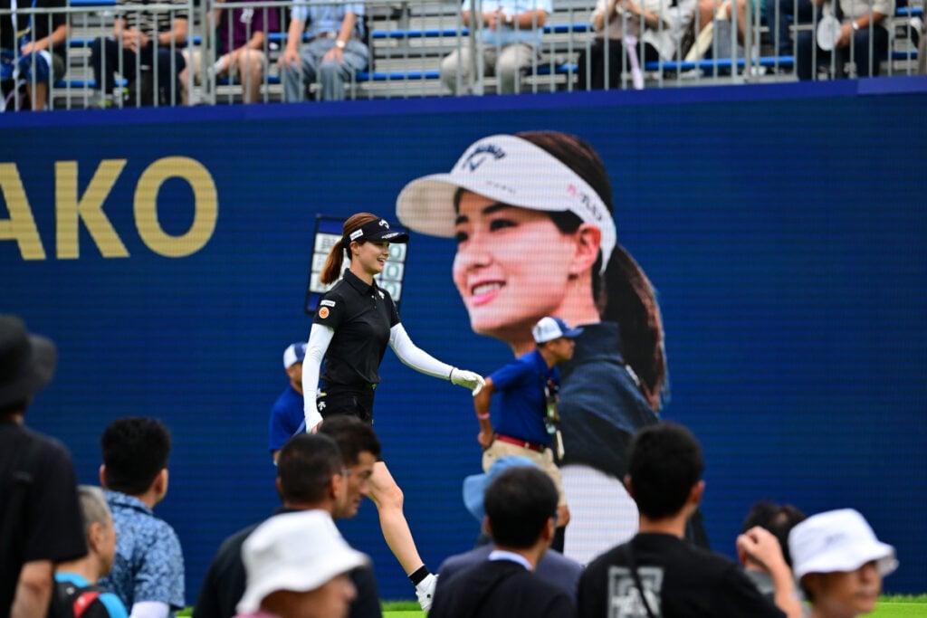 ルーキー青木香奈子、思い出の地で痛恨“自己ワースト80