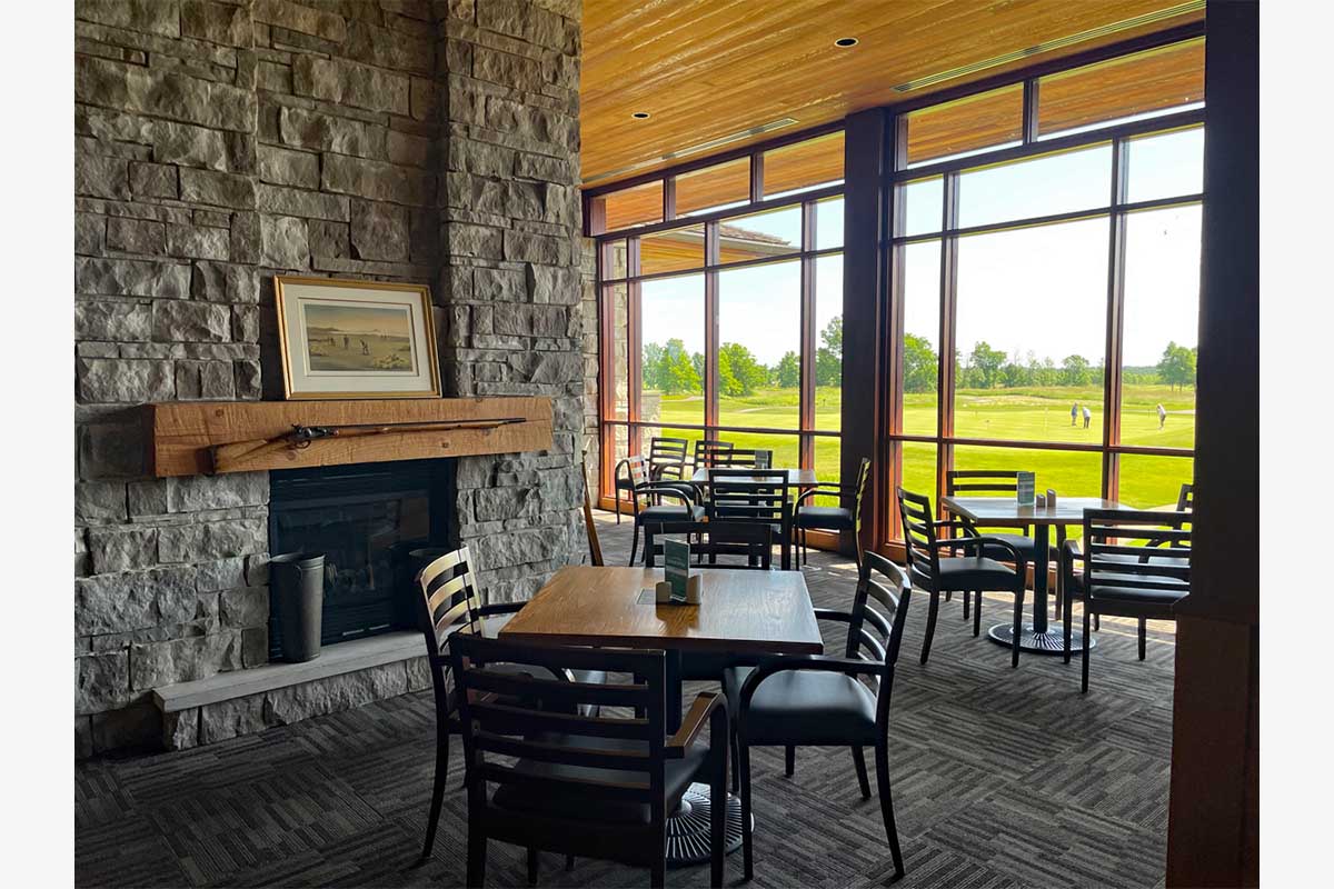 趣たっぷりのクラブハウス