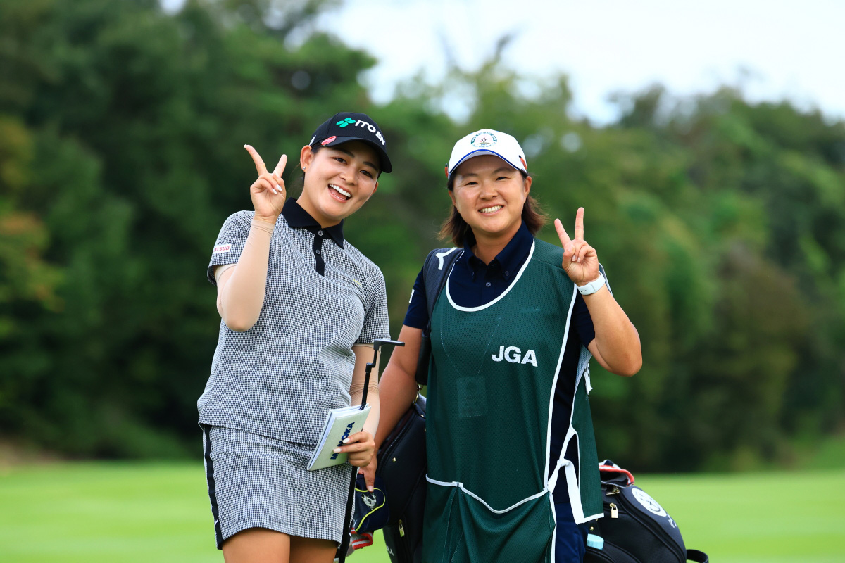2025年「日本女子オープン」初日　神谷桃歌　撮影：大澤進二