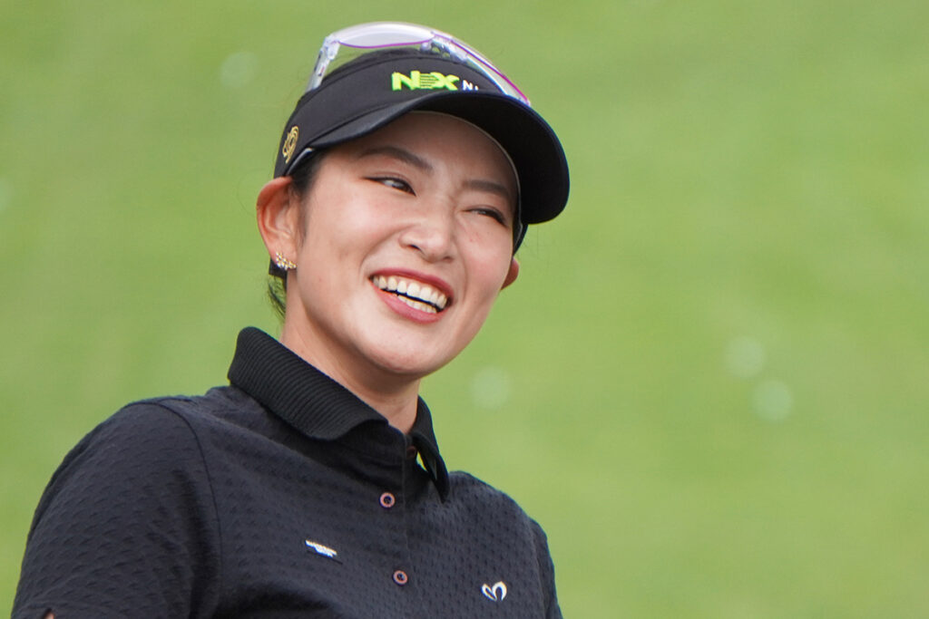 ジャンボの塩対応もご褒美!?」原英莉花、“飛距離復活”で米国から帰還