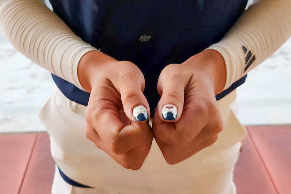 カビゴンネイルで好プレーを続ける佐藤心結