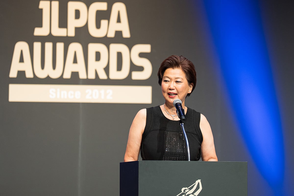 JLPGA小林浩美会長　写真：土居凌祐