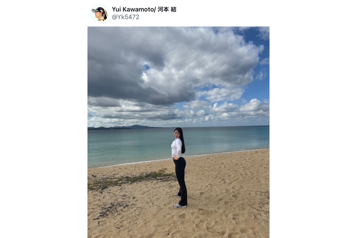 河本結のX（@Yk5472）より