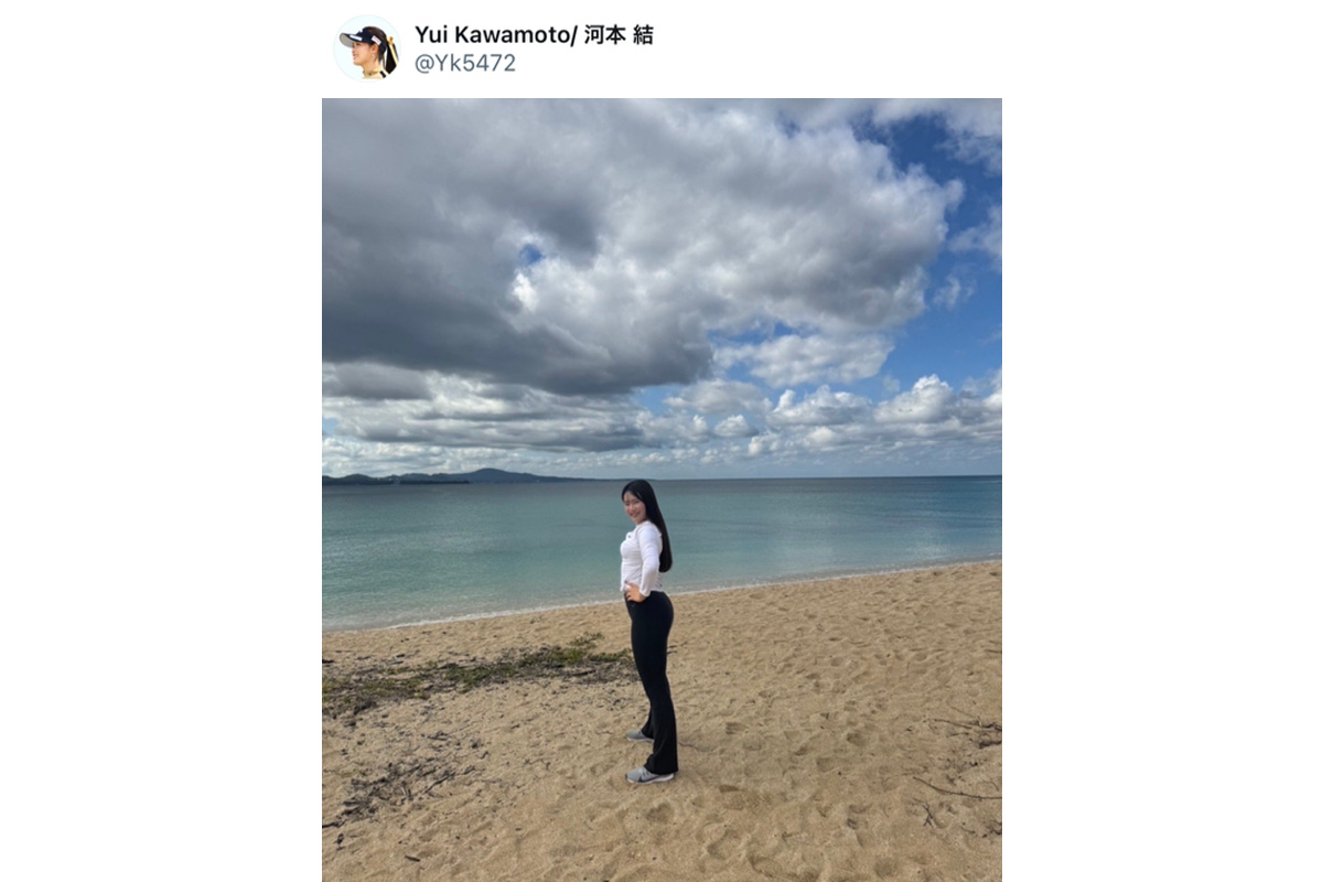 河本結のX（@Yk5472）より