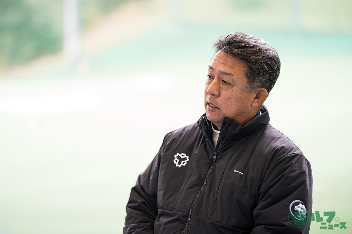 中島啓太や河本力といったトッププロを輩出してきた日本体育大学のゴルフ部。木原氏は、学生だけでなく地域の人たちにも、このような環境でゴルフに触れてもらいたいと話す　写真：土居凌祐