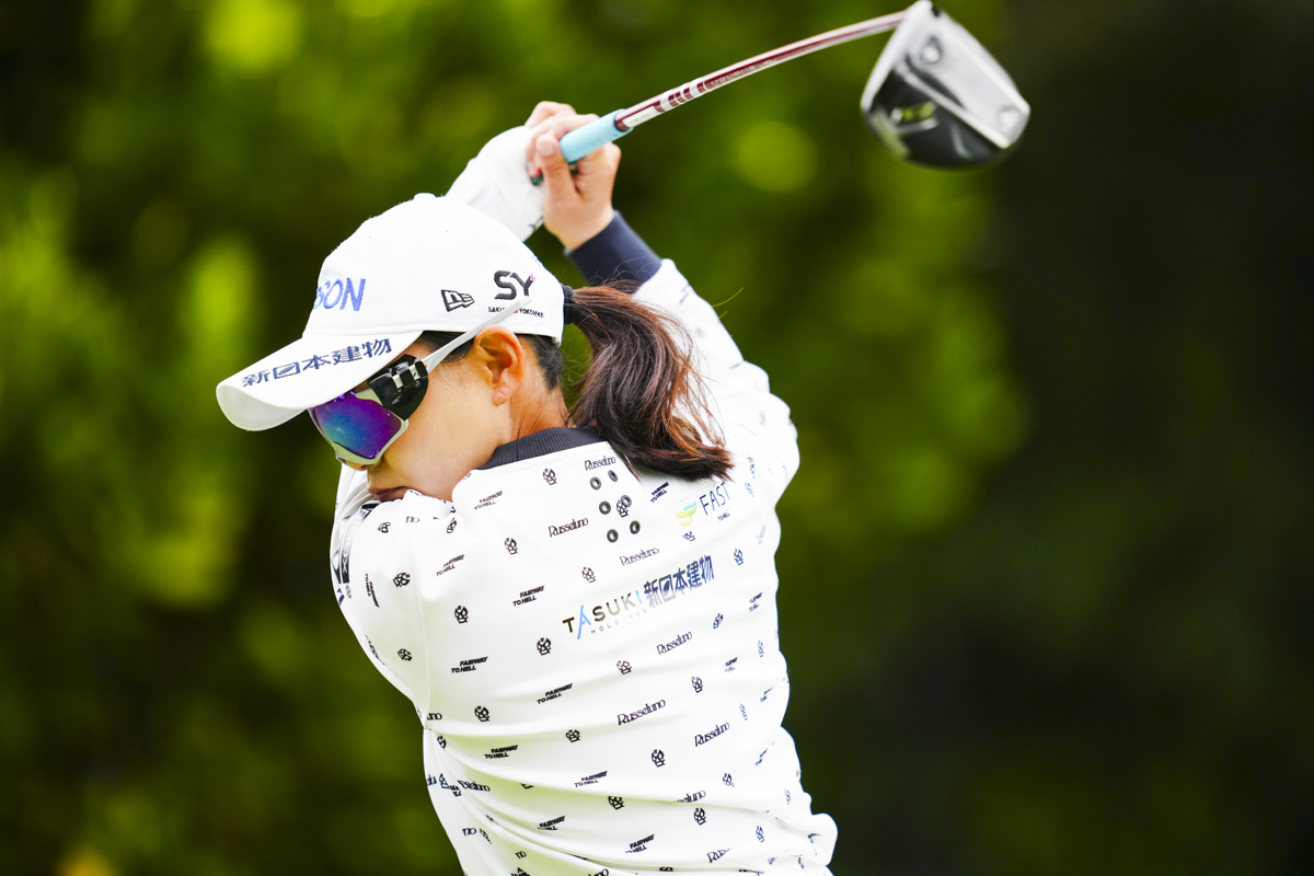 横峯さくら　写真：DAN IMAI