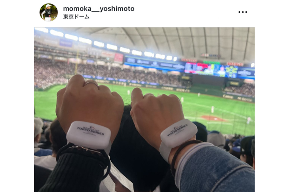 吉本百花のインスタグラム（@momoka__yoshimoto）より