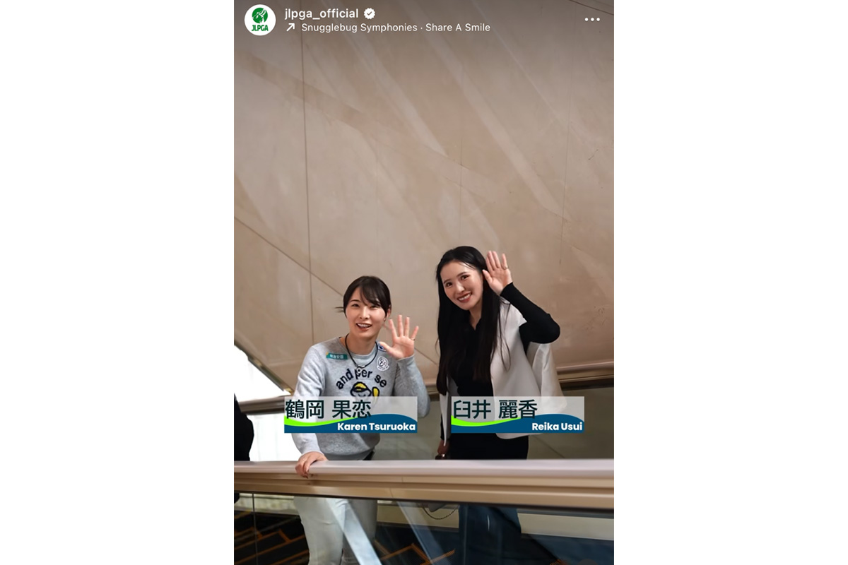 日本女子プロゴルフ協会（JLPGA）のインスタグラム（@jlpga_official）