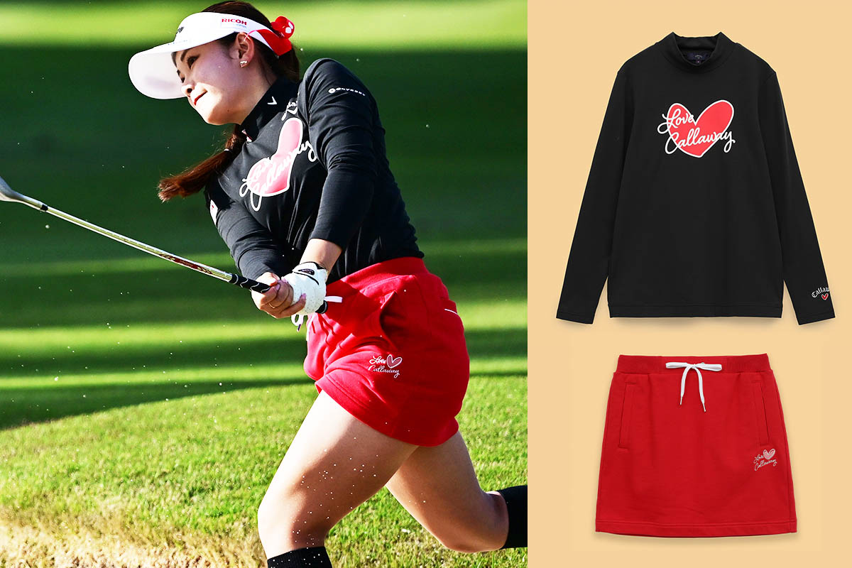 キャロウェイ　ゴルフウェアセット　河本結ちゃんコーデ 試合で着用させていただく予定だったウエア🌸 #callawayapparel