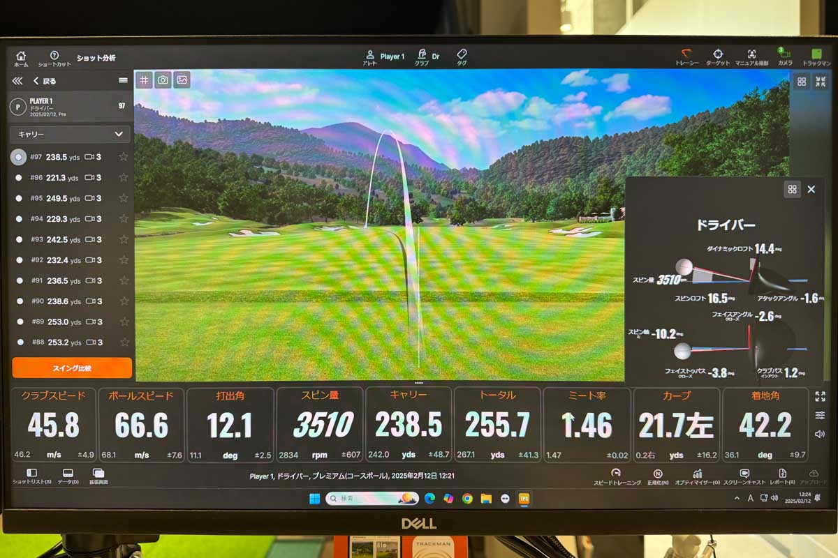 ピン「G440 HL MAX ドライバー」の試打データ