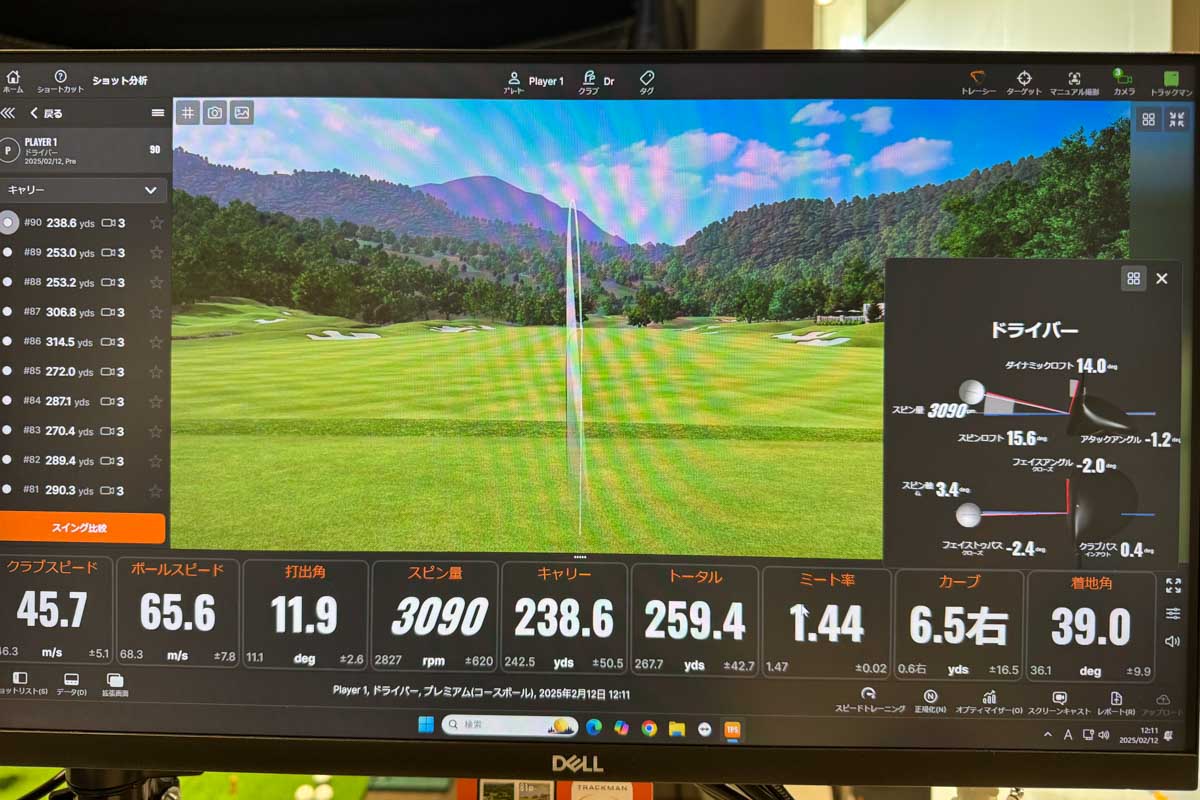 テーラーメイド「Qi35 MAX LITE ドライバー」の試打データ
