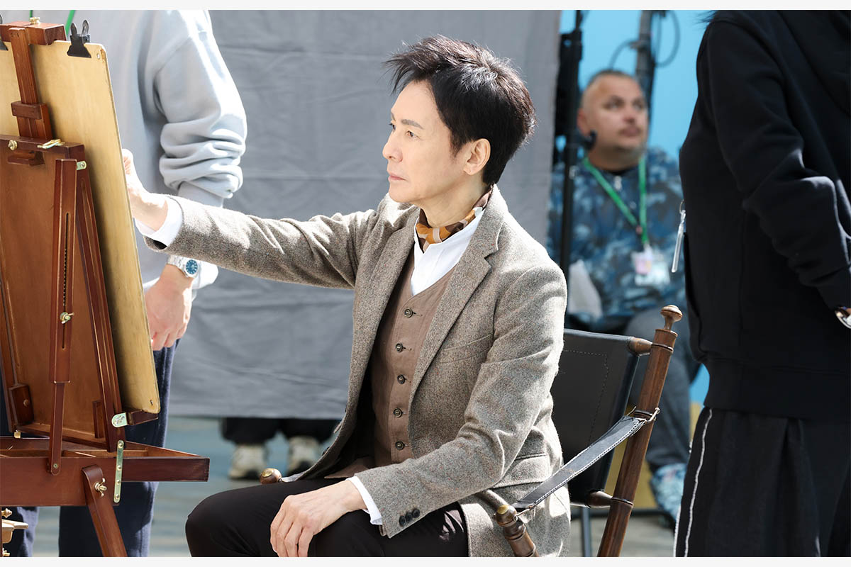 郷ひろみさんメイキングショット　写真：延田グループ