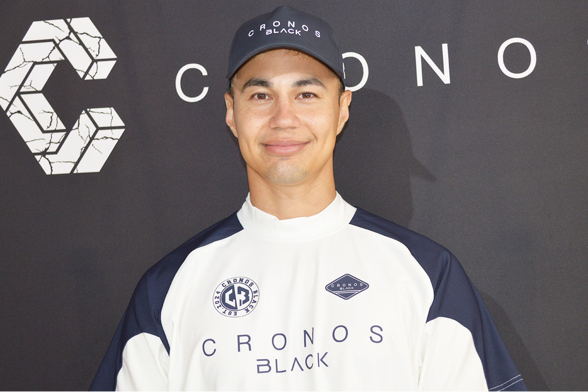 「クロノスブラック」ディレクターのユージさん　撮影：ゴルフのニュース編集部