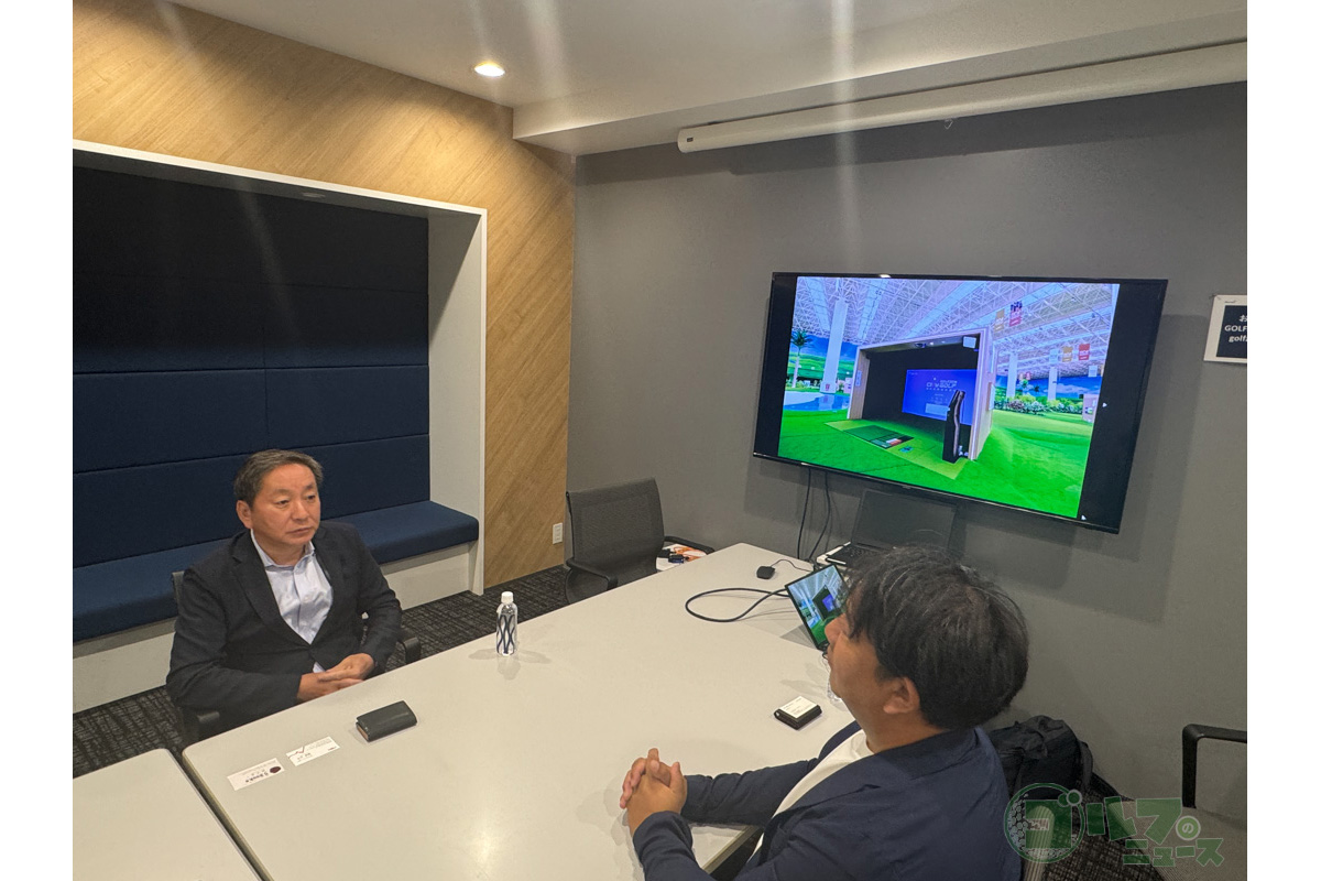 GOLFZONジャパンの代表取締役・今野晃広さんは、新世代のインドアゴルフ場「CITY GOLF」を、日本国内に建設する展望を描く