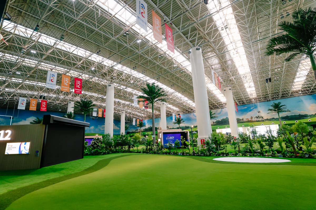 新世代のインドアゴルフ場「CITY GOLF」（提供：GOLFZONジャパン）