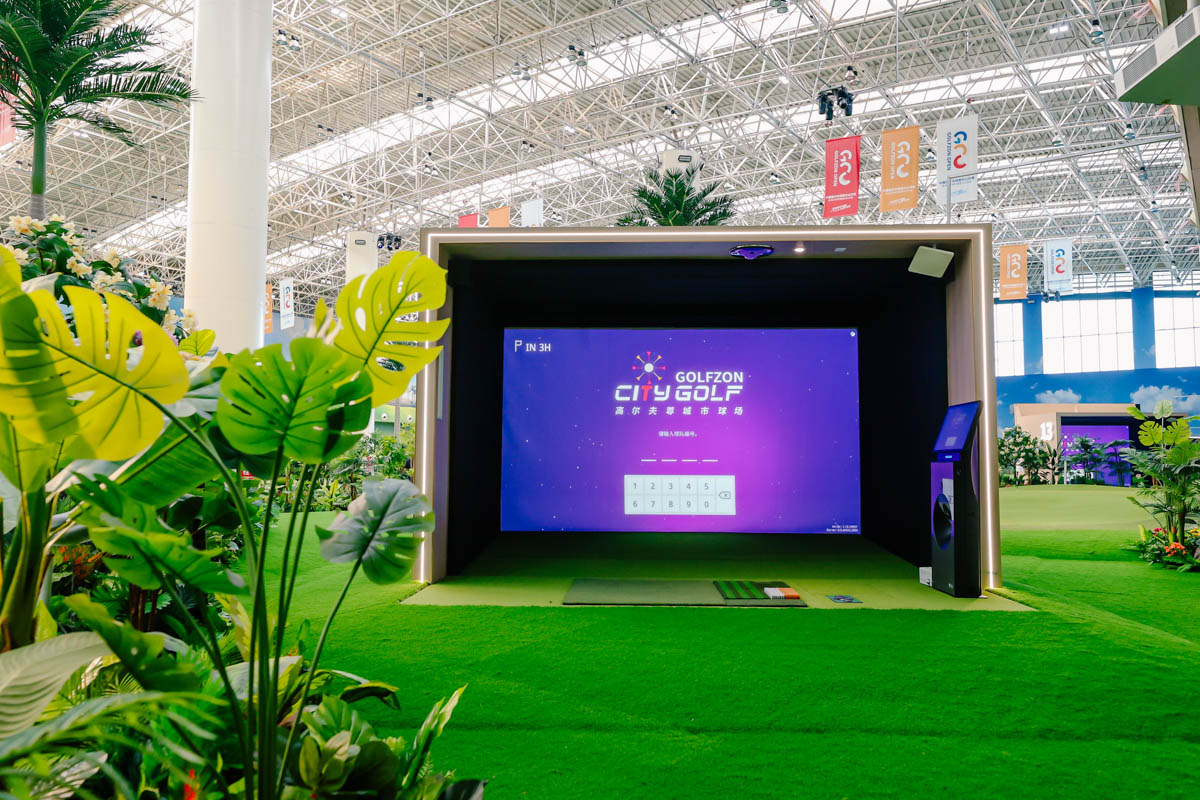 新世代のインドアゴルフ場「CITY GOLF」（提供：GOLFZONジャパン）