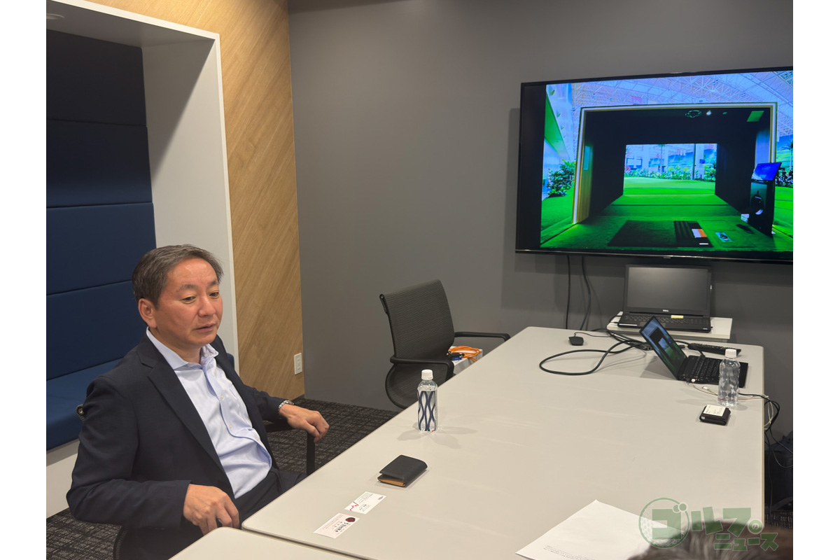 GOLFZONジャパンの代表取締役・今野晃広さんは、新世代のインドアゴルフ場「CITY GOLF」を、日本国内に建設する展望を描く