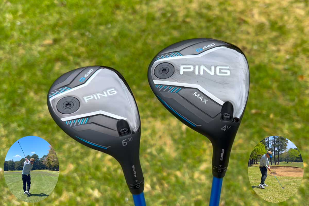 「G440 MAX」FWには新たに4番ウッド（ロフト17度）がラインアップ。また17度～34度までのロフトバリエーションがある「G440」HBは、ライに関わらず簡単に高弾道ショットが可能