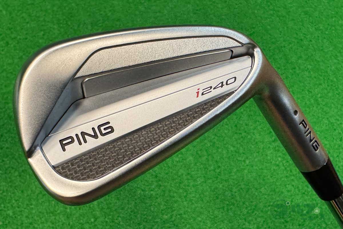 名器「G25アイアン」もイメージさせる「i240アイアン」のバックフェースデザイン