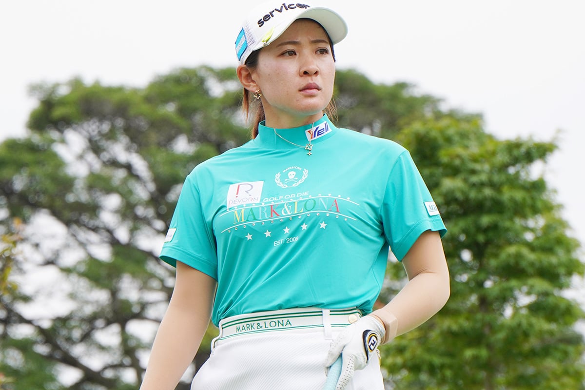 ツアー2勝目を狙う永井花奈　撮影：編集部