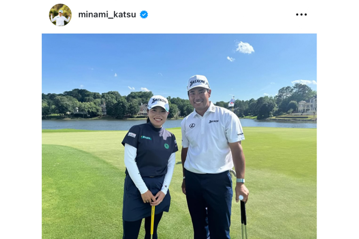 勝みなみのインスタグラム（@minami_katsu）より