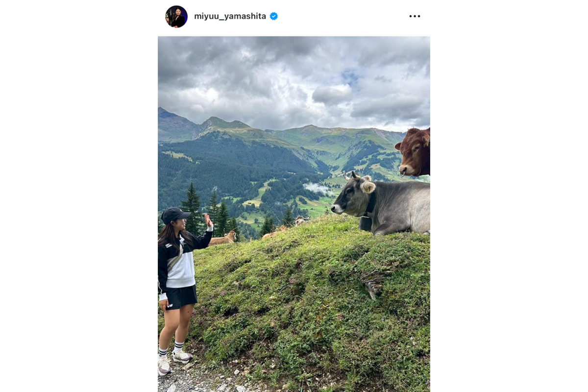 山下美夢有のインスタグラム（@miyuu_yamashita）より