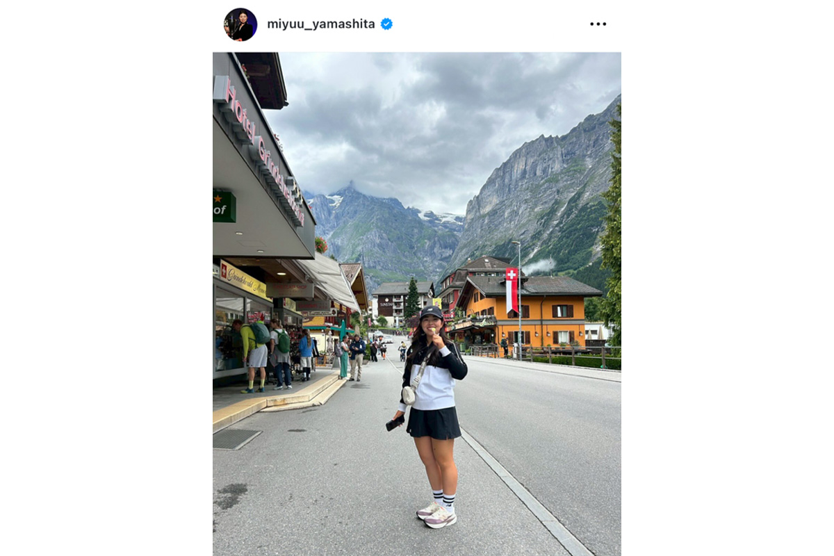 山下美夢有のインスタグラム（@miyuu_yamashita）より
