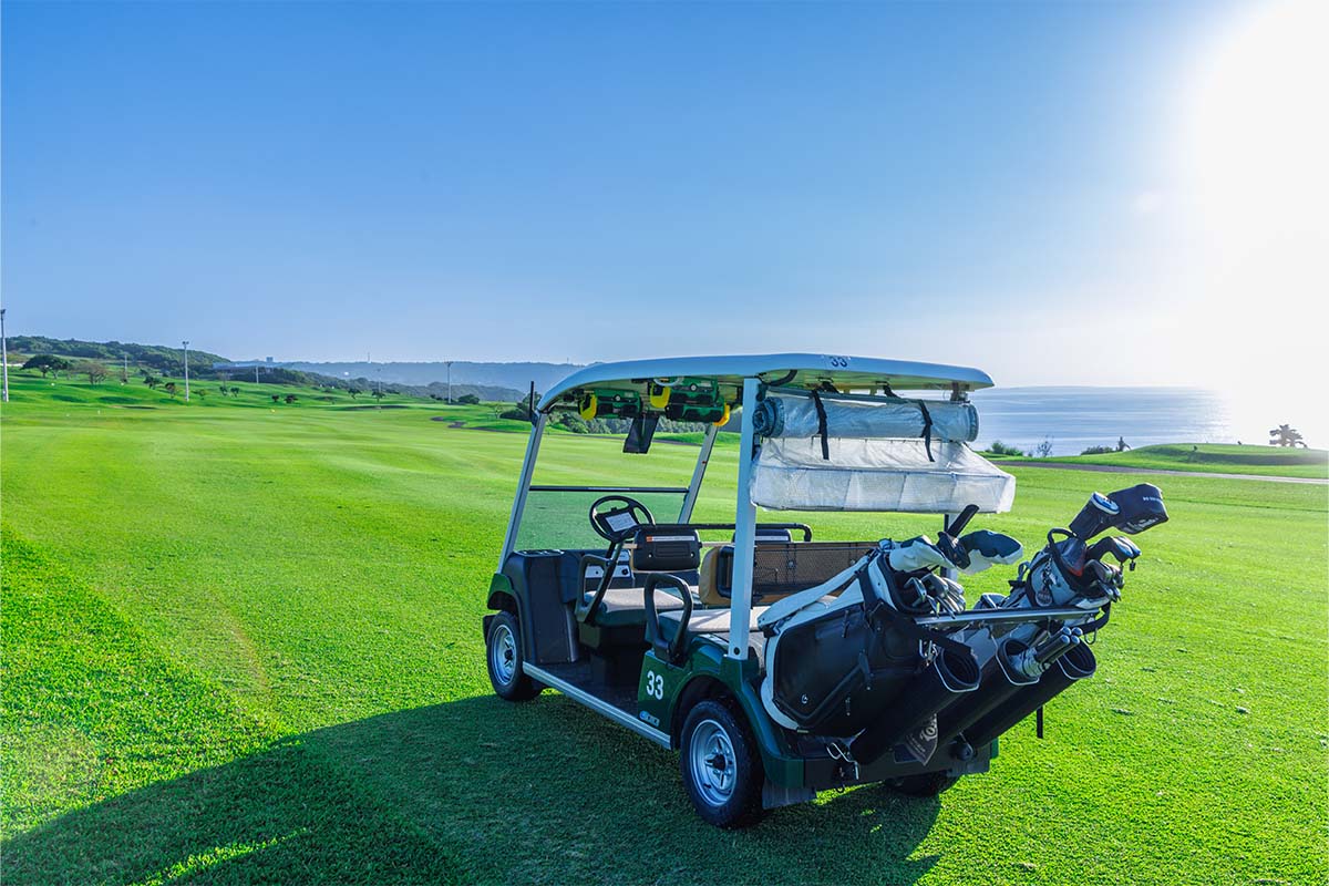 送風機付きゴルフカート「Cool Cart（クールカート）」　写真：株式会社アコーディア・ゴルフ
