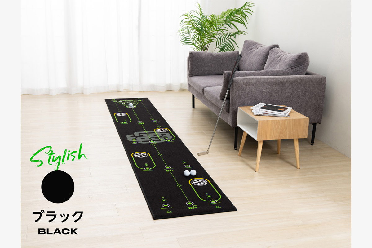 理由2 好みに合わせて選べる２カラー　ガイドラインが見やすく練習効果の高いブラック　画像：ポートラス